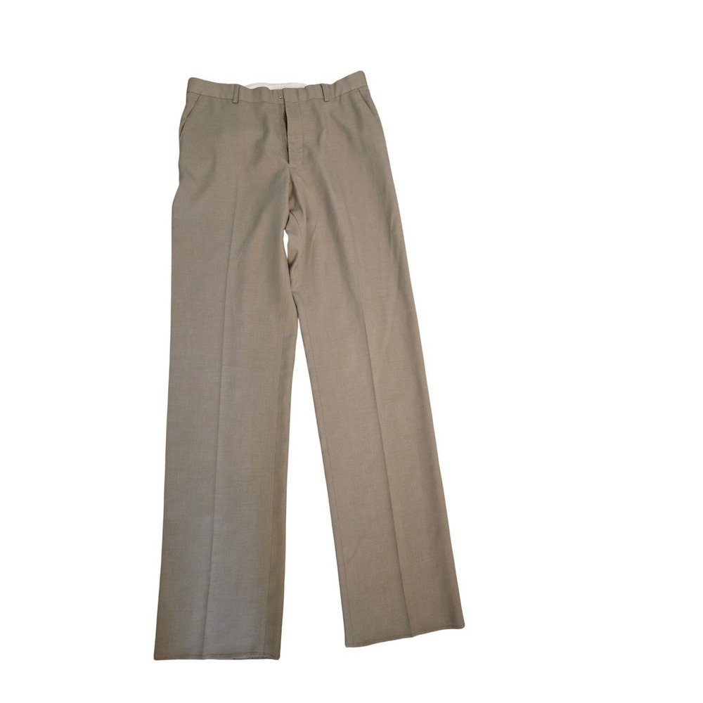 DOC & AMELIA Men's 34 Tan Beige Recycled Polyester Dress Pants Style 113985-63